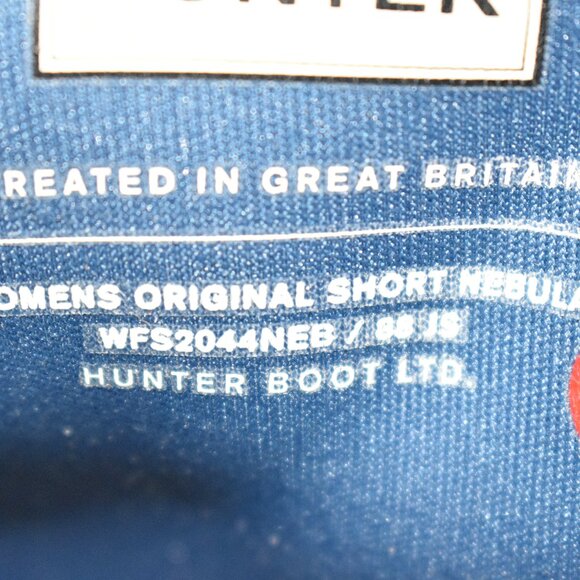 $180 HUNTER Nebula Original Shorty Rain Boot WATERPROOF SNOW WINER 9 (G10) - Picture 8 of 8